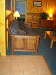 1 Bedroom cottages with large Jacuzzi or Spa. Pet friendly - Kitchen and fireplace. #5,6 Photo 2